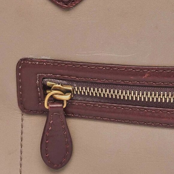 Celine Multicolor Leather Mini Luggage Tote Bag - Picture 7 of 12